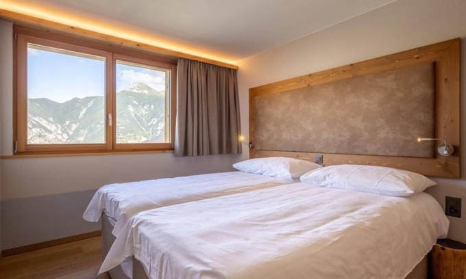 Vercorin Apartamento | Wifi, ski-in/ski-out & foot of the slopes, sauna, hammam, tv, ski locker, 37m², Vercorin