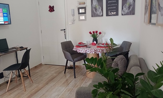 Gonzaga Apartamento | WiFi V. Mar Gonzaga 60m Beach Shopping Street