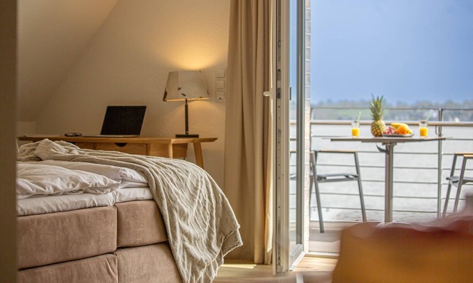 Schleswig Apartamento | Wiking-koje 4 - Aufzug, Dusche, Balkon, Gartenmöbel, Parkplatz