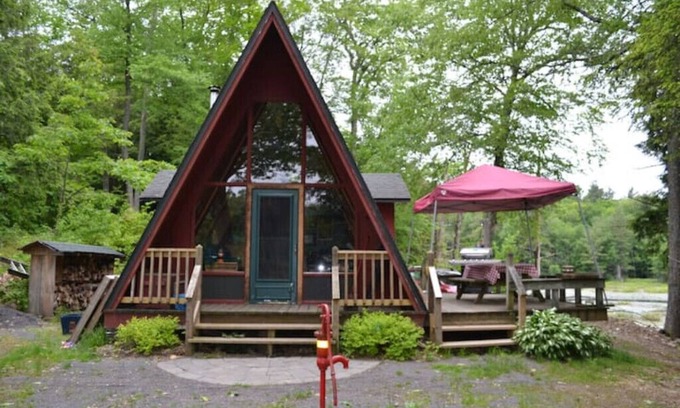Richland Cabina | Wilderness Beech Cabin on Private Lake