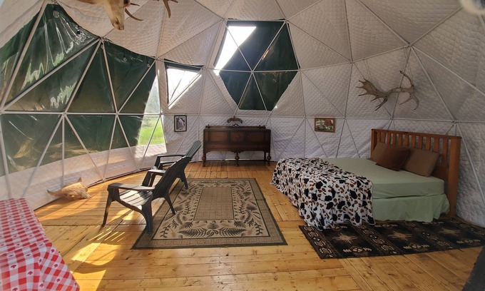 Caroline Casa | Wilderness Geo Dome in Boundary RV Park