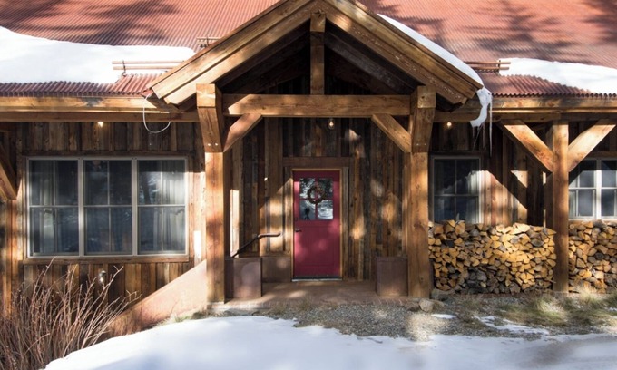 Taos Ski Valley Casa | Wilderness Lodge - Chic mountaintop cabin with stylish, eclectic decor — close t