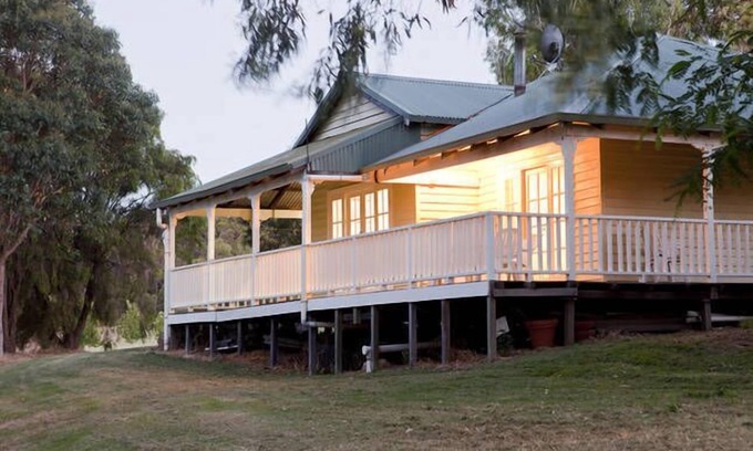 Yallingup Cabaña | Wildwood Brook Cottage - Impresionantes vistas con gran terraza entretenida