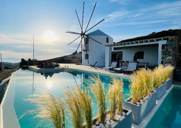 Antiparos Casa | Windmill House with private pool and breathtaking views