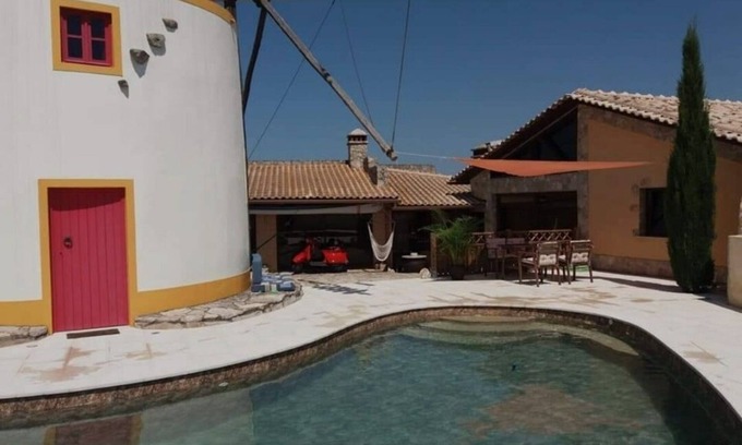Alcobaca Casa | Windmill with Private Saltwater Pool