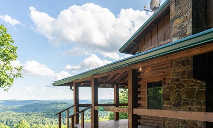 Ponca Condominio | Windridge Cabin w/ Beautiful View