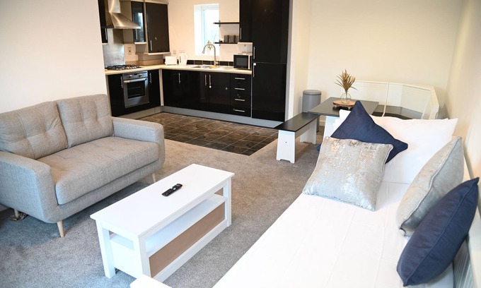 Langley Marish Apartamento | Windsor to Heathrow 2 Bedroom 2 Bath WiFi+Parking+Langley Elizabeth Line London
