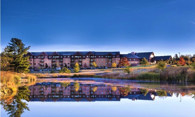 Lake Delton Complejo | Wisconsin Dells Adventure! Glacier Canyon Resort w/Access to Water Parks!