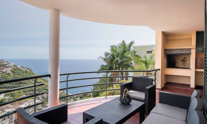Estrela da Calheta Apartamento | With barbecue and sea view balcony - Palmasol