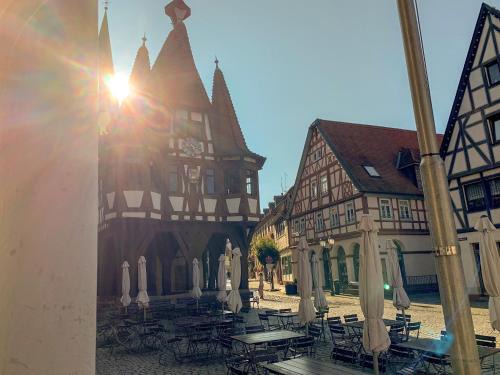 Michelstadt Apartamento | Wohnen am historischen Rathaus