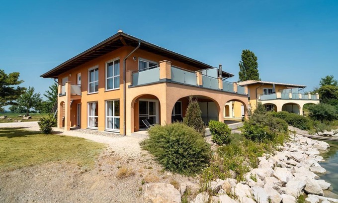 Leipheim Apartamento | Wohnung E1 im Erdgeschoss Gemütlich im Mediterranen Stil Eingerichtet