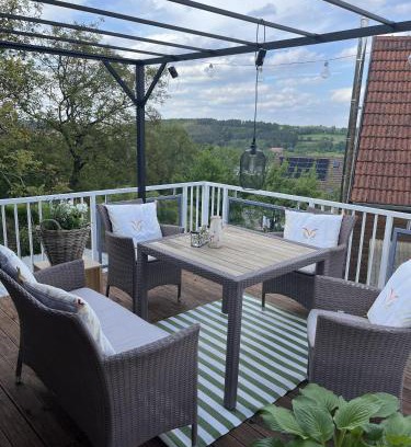 Absberg Apartamento | Wohnung mit Dachterasse
