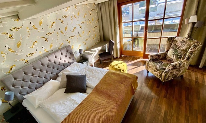 Feld am See Casa | Wohnzimmer Fisch&chips Frühstück 1-4 Nächte - Bike-boutiquehotel Lindenhof