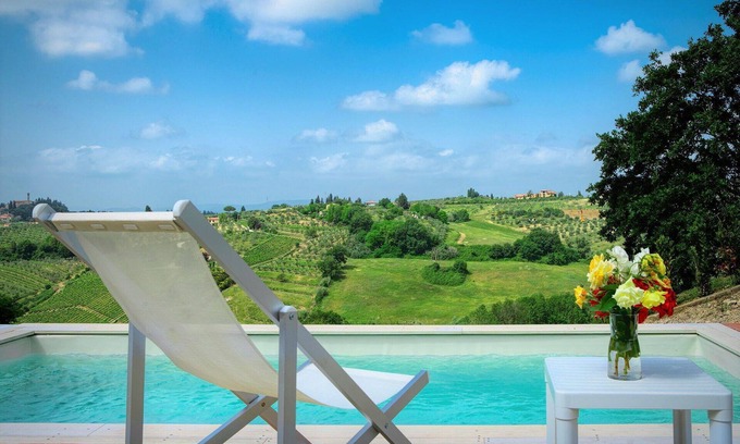 Tavarnelle Val di Pesa Villa | Casa de vacaciones con WIFI, piscina, bañera de hidromasaje, A/C, TV, patio