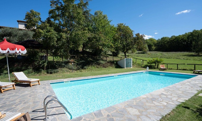 Cicogna Villa | Casa de vacaciones privada con A/C, WIFI, piscina privada, TV, mascotas permitida, aparcamiento