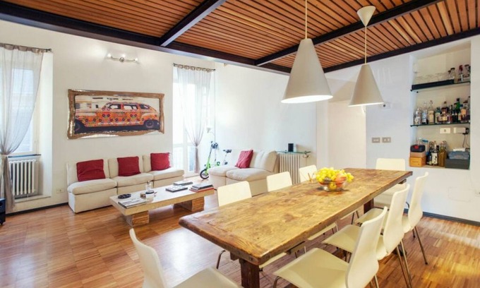 Roman Ghetto Apartamento | centro histórico de Roma, característico apartamento para 6