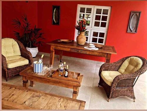 Praia do Toque-Toque Pequeno Casa | Wonderful house with pool in Paraiso-Praia 120m