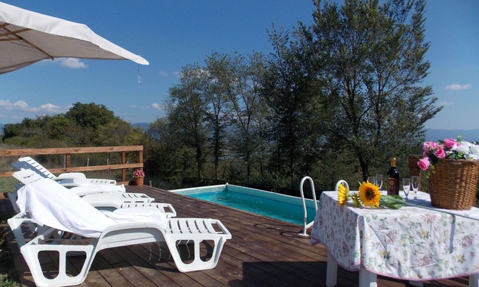 Barberino di Mugello Villa | Casa de vacaciones privada con piscina privada, WIFI, TV, patio, vista panorámica, aparcamiento