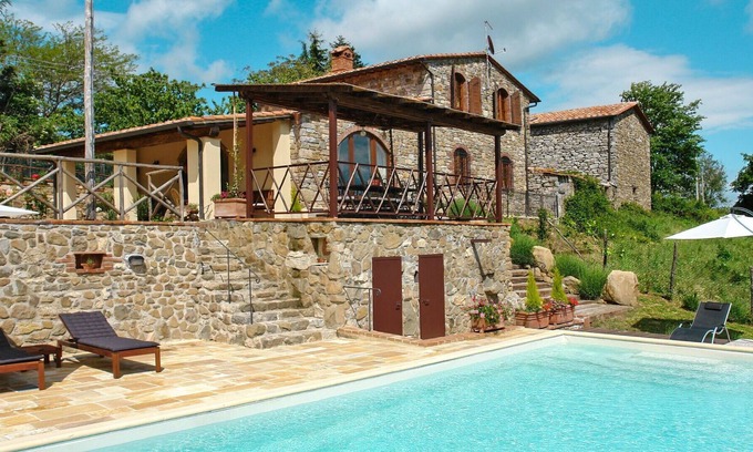 Montieri Casa | Casa de vacaciones privada con piscina privada, WIFI, TV, terraza, vista panorámica, aparcamiento