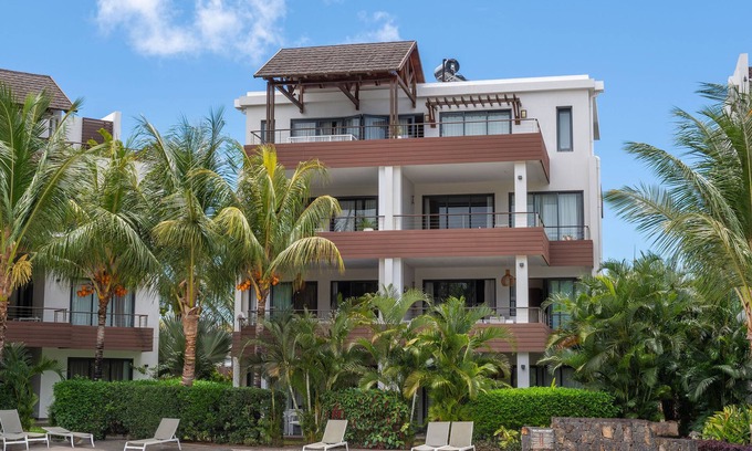 Calebasses Apartamento | Wonderful Mont Choisy flat, lagoon pool