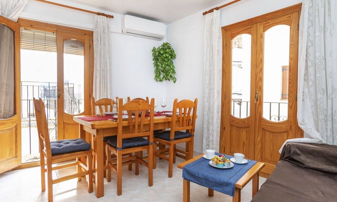 Centro histórico de Peniscola Casa | Estupenda casa de vacaciones privada para 12 personas con WIFI, TV, terraza y aparcamiento