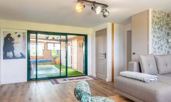 Guimaec Casa | Casa de vacaciones privada con piscina privada, WIFI, TV, terraza, mascotas permitida, aparcamiento