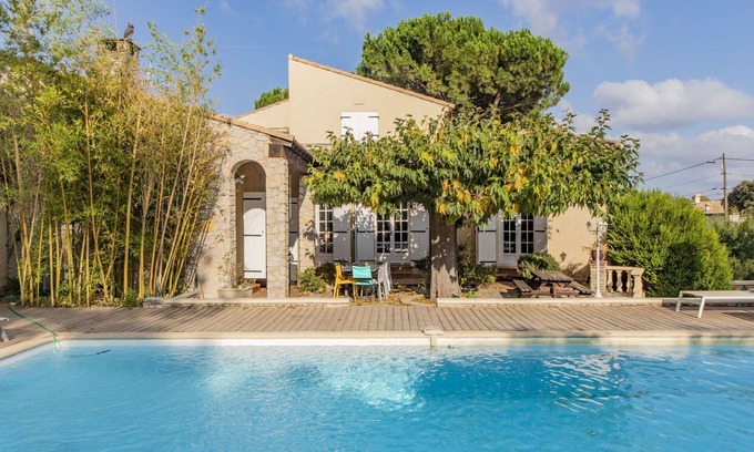Quartier des Espesses Casa | Maravillosa casa de vacaciones privada con WIFI, piscina privada, TV, terraza y aparcamiento
