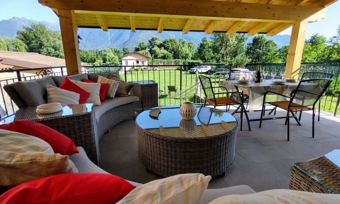 Prati Meriggi Villa | Maravillosa casa de vacaciones privada para 7 personas con A/C, WIFI, terraza y aparcamiento