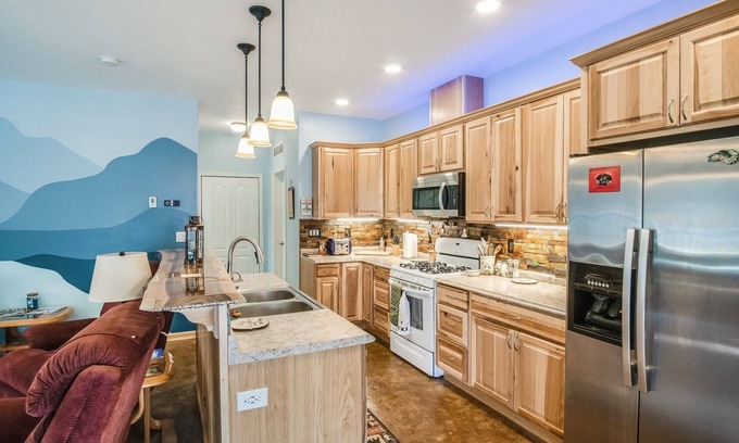 Sandpoint Apartamento | Retiro del río de Wooded Heights