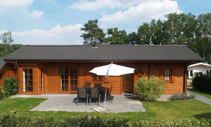 Langeberg Chalet De Esquí | Chalet de madera cerca de Brunssummerheide