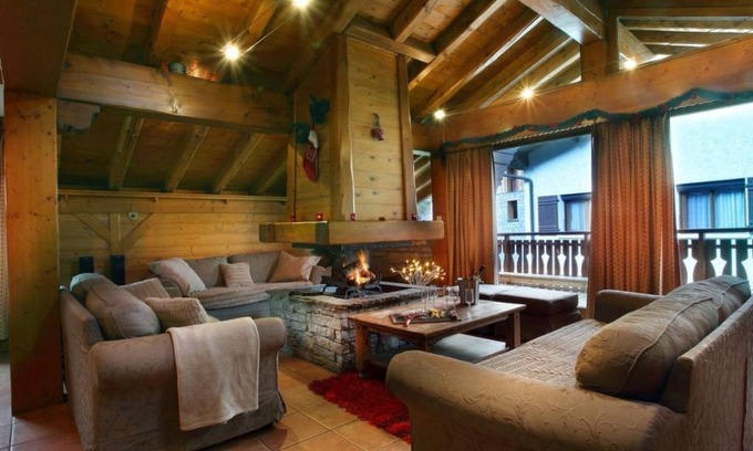 Le Bettaix Chalet De Esquí | Chalet de madera con jacuzzi y sala de cine a 150 m de las laderas