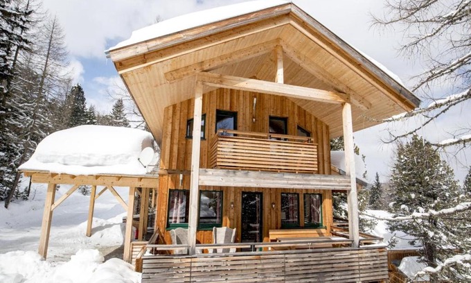 Turracher Hohe Chalet De Esquí | Wooden chalet with infrared sauna