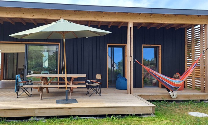Saint-Pabu Casa | Wooden house by the sea!