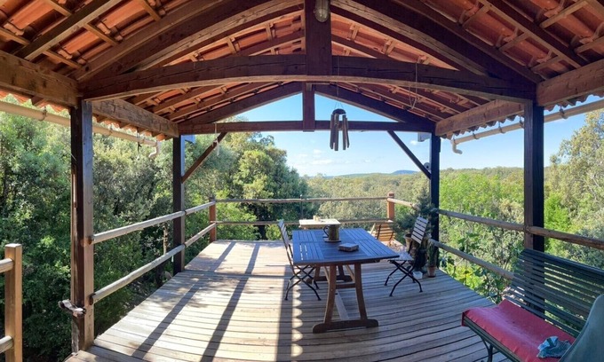 Argelliers Casa | Wooden house in a quiet natural setting