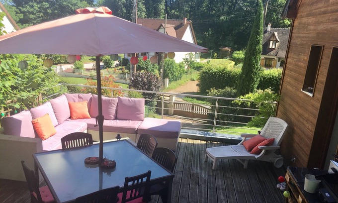Poce-sur-Cisse Casa | Casa de madera en el corazón de los castillos del Loira