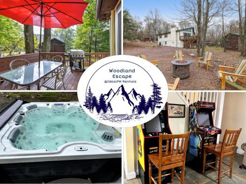 Lake Harmony Estates Casa | Woodland Escape-0.6Mile to Lake Beach Pet Friendly