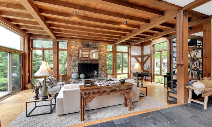 Becket Casa | Woodland Haven w/ Heated Pool by Evergreen Home