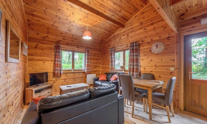Overton-on-dee Chalet De Esquí | Woodland Willow Lodge