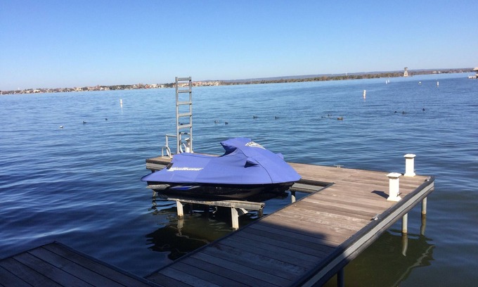 Horseshoe Bay Casa | Frente al mar con muelle privado cerca de Yacht Club en el lago LBJ. ¡Disfrutar!