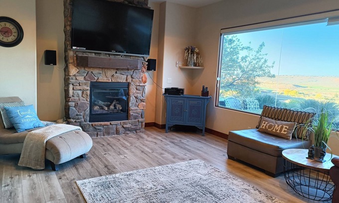 Washington Casa | WOW, QUE VISTA: Golf, nadar, caminar, bicicleta, Zion's: relajarse
