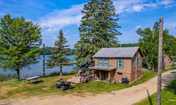 Park Rapids Cabina | WRC 1 Itasca State Park lake front base camp, where memories are made!