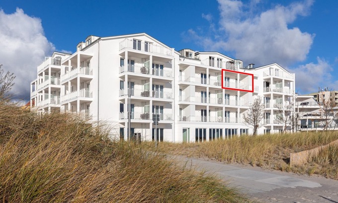 Grossenbrode Apartamento | Wunderschön Gelegenes Apartment Direkt am Strand mit Balkon und Tollem Meerblick