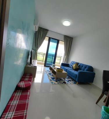Gelang Patah Apartamento | Xtu seaview 1room at Forest City