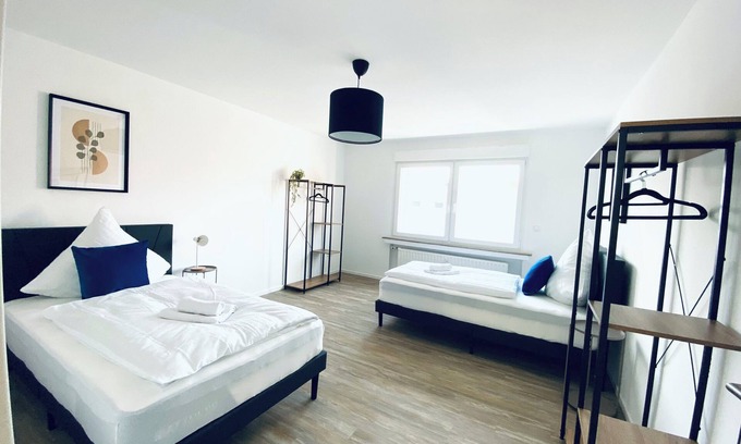Buchholz Apartamento | XXL teams I fitters I families I 1.20m beds I P I comfort I central