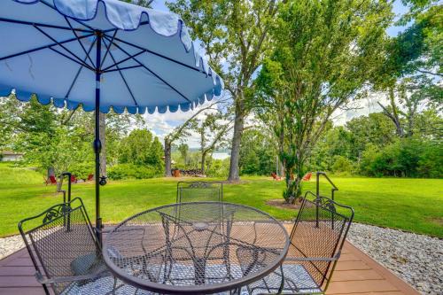 Golden Casa | Yard with Lake View Home Near Table Rock Lake!