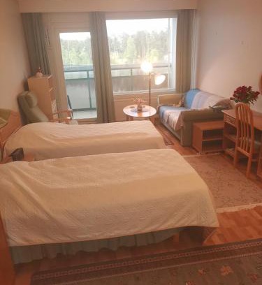 Ikaalinen Apartamento | Yksiö upealla järvinäkymällä Termessä