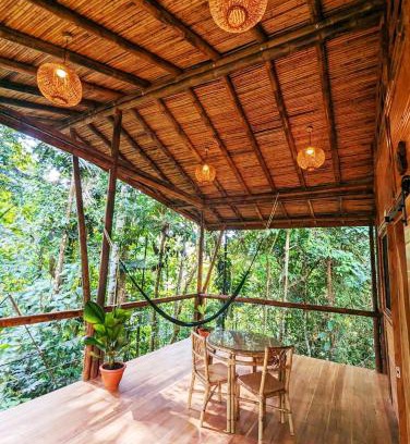 Ballena Casa | Yogachal Vista Mar Bamboo House in the Jungle