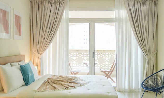 Dubai Apartamento | Yogi - Cozy Retreat In This Stylish Studio With Balcony