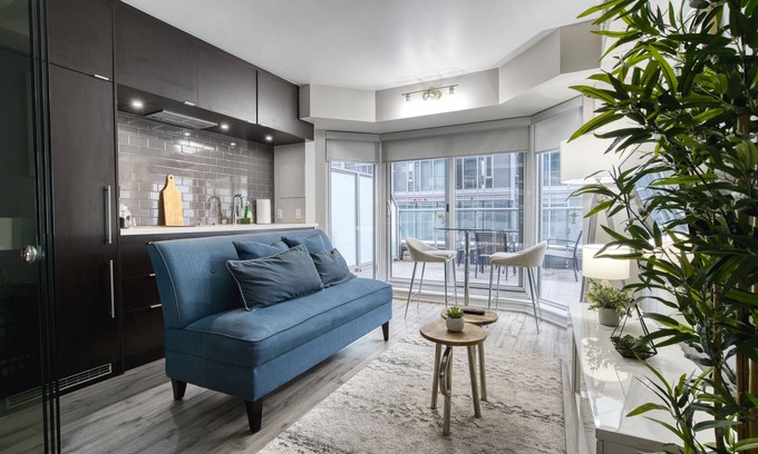 Bloor-Yorkville Apartamento | Yorkville Modern 1 Bedroom Suite Toronto