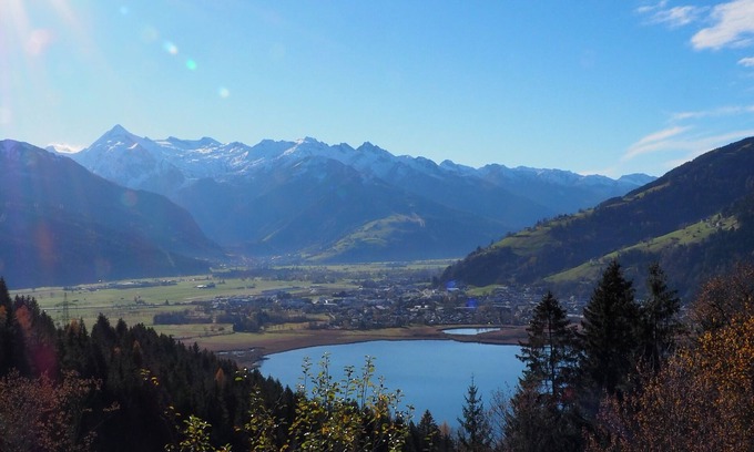 Zell am See Apartamento | Ático apartamento de vacaciones en una zona tranquila con una vista de ensueño